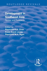 Enlarge image Cover: Development in Southeast Asia - Routledge