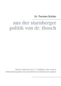 Abbildung von: Aus der Starnberger Politik von Dr. Thosch - BoD - Books on Demand