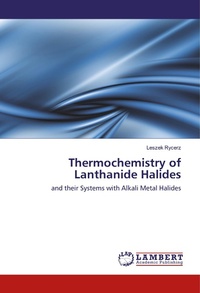 Abbildung von: Thermochemistry of Lanthanide Halides - LAP Lambert Academic Publishing