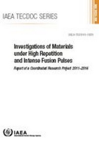 Abbildung von: Investigations of Materials under High Repetition and Intense Fusion Pulses - IAEA
