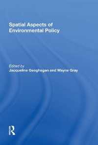 Enlarge image Cover: Spatial Aspects of Environmental Policy - Routledge