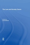 Cover: The Law and Society Canon - Routledge