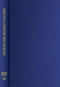 Cover: A Survey of Documentary Sources for Property Holding in London Before The Great Fire - London Record Society