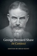 Cover: George Bernard Shaw in Context - Cambridge University Press