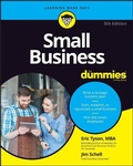 Cover: Small Business For Dummies - Wiley-Scrivener