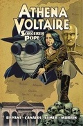 Cover: Athena Voltaire and the Sorcerer Pope - Action Lab Entertainment, Inc.