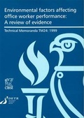 Cover: TM24 Environmental Factors Affecting Office Worker Performance 1999 - Chartered Institution of Building Services Engineers