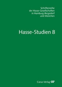Abbildung von: Hasse-Studien / Hasse-Studien 8 - Carus-Verlag
