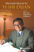 Cover: Memorial Volume For Yi-shi Duan - World Scientific Publishing Co Pte Ltd