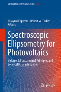 Enlarge image Cover: Spectroscopic Ellipsometry for Photovoltaics - Springer