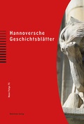 Cover: Hannoversche Geschichtsbl&auml;tter - Wehrhahn Verlag