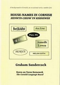 Enlarge image Cover: House-Names in Cornish - Cornish Language Board