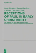 Cover: Receptions of Paul in Early Christianity - De Gruyter