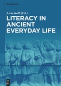 Cover: Literacy in Ancient Everyday Life - De Gruyter