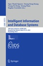 Cover: Intelligent Information and Database Systems - Springer