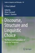Cover: Discourse, Structure and Linguistic Choice - Springer