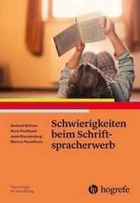 Abbildung von: Schwierigkeiten beim Schriftspracherwerb - Hogrefe