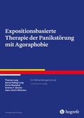 Cover: Expositionsbasierte Therapie der Panikst&ouml;rung mit Agoraphobie - Hogrefe