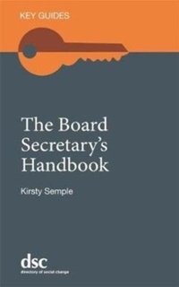 Enlarge image Cover: The Board Secretary's Handbook - Directory of Social Change