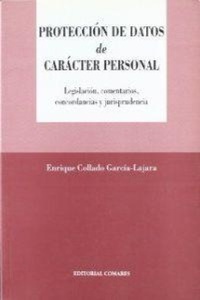 Abbildung von: Protección de datos de carácter personal - Editorial Comares