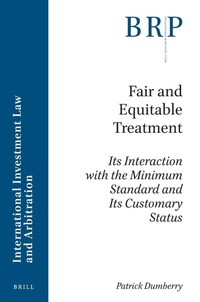 Abbildung von: Fair and Equitable Treatment - Brill