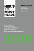Cover: HBR's 10 Must Reads 2019 - Harvard Business Review Press