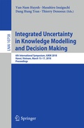 Cover: Integrated Uncertainty in Knowledge Modelling and Decision Making - Springer