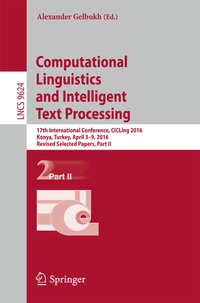 Abbildung von: Computational Linguistics and Intelligent Text Processing - Springer