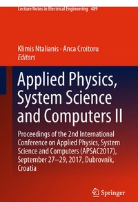 Enlarge image Cover: Applied Physics, System Science and Computers II - Springer
