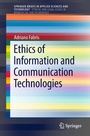 Cover: Ethics of Information and Communication Technologies - Springer
