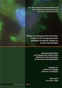 Abbildung von: Studies on pathogen-host interaction: Impact of the emerging zoonotic pathogen Arcobacter butzleri on human macrophages - Mensch & Buch