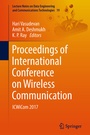 Cover: Proceedings of International Conference on Wireless Communication - Springer