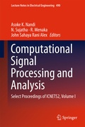 Cover: Computational Signal Processing and Analysis - Springer