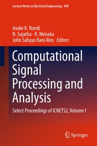 Enlarge image Cover: Computational Signal Processing and Analysis - Springer