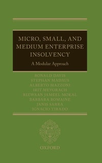 Abbildung von: Micro, Small, and Medium Enterprise Insolvency - Oxford University Press