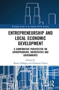 Enlarge image Cover: Entrepreneurship and Local Economic Development - Routledge