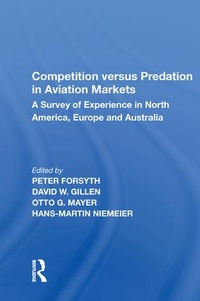 Enlarge image Cover: Competition versus Predation in Aviation Markets - Routledge