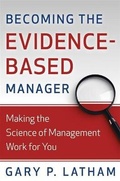 Cover: Becoming the Evidence-Based Manager - Davies-Black
