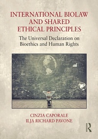 Abbildung von: International Biolaw and Shared Ethical Principles - Routledge