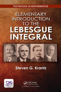 Abbildung von: Elementary Introduction to the Lebesgue Integral - Chapman & Hall/CRC