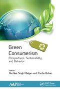 Cover: Green Consumerism: Perspectives, Sustainability, and Behavior - Apple Academic Press Inc.