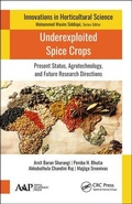 Cover: Underexploited Spice Crops - Apple Academic Press Inc.