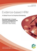 Cover: Developments in human resource management and organizational behavior - Emerald Publishing Limited