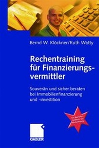 Abbildung von: Rechentraining für Finanzierungsvermittler - Springer Gabler
