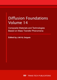 Enlarge image Cover: Diffusion Foundations Vol. 14 - Trans Tech Publications Ltd
