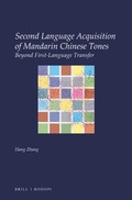 Cover: Second Language Acquisition of Mandarin Chinese Tones - Brill