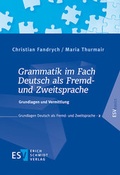 Cover: Grammatik im Fach Deutsch als Fremd- und Zweitsprache - Erich Schmidt Verlag