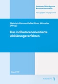 Cover: Das indikatorenorientierte Abkl&auml;rungsverfahren - Schulthess Juristische Medien