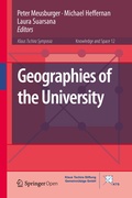 Cover: Geographies of the University - Springer