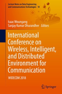Enlarge image Cover: International Conference on Wireless, Intelligent, and Distributed Environment for Communication - Springer